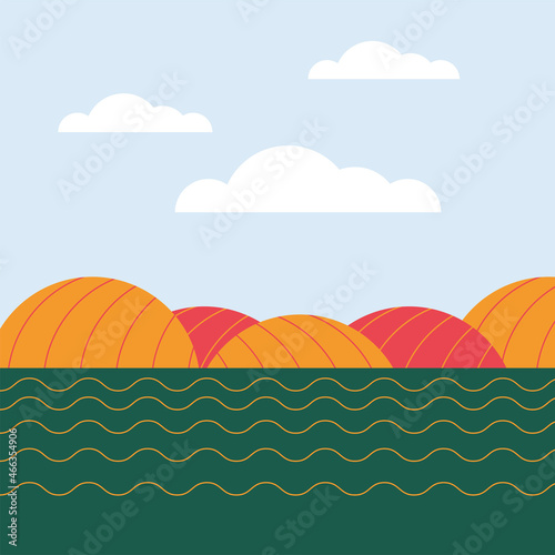 farm cultive scene