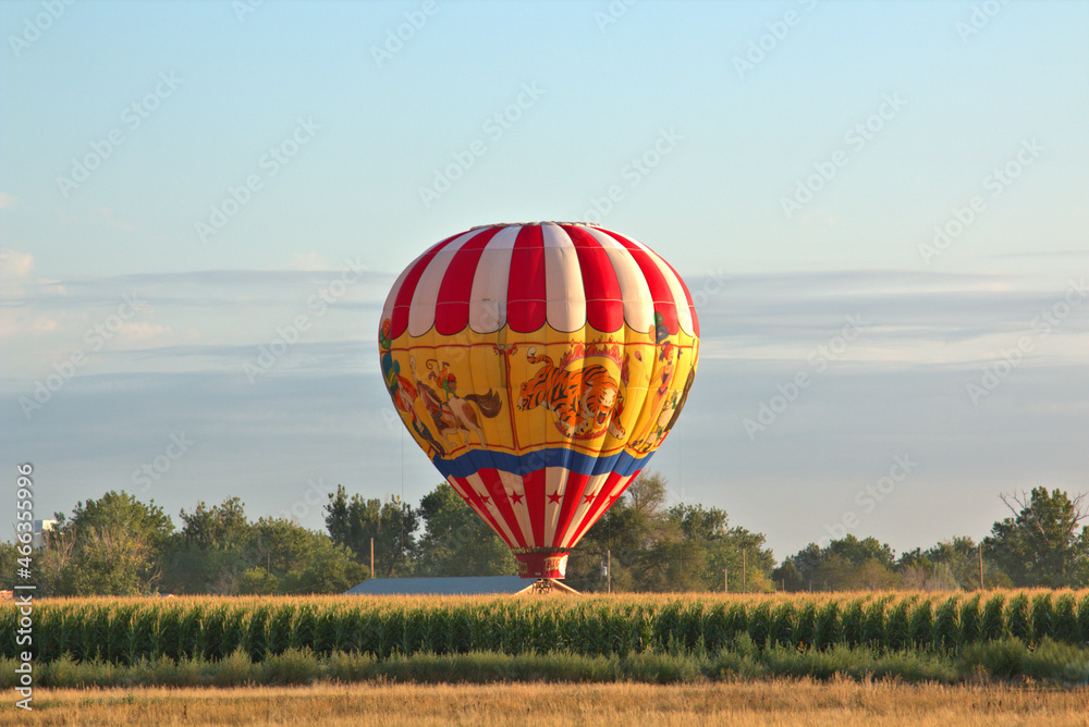Naklejka premium National Championship Balloon Competition
