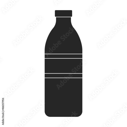 Milk vector icon.Black vector icon isolated on white background milk.