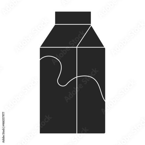 Milk vector icon.Black vector icon isolated on white background milk.