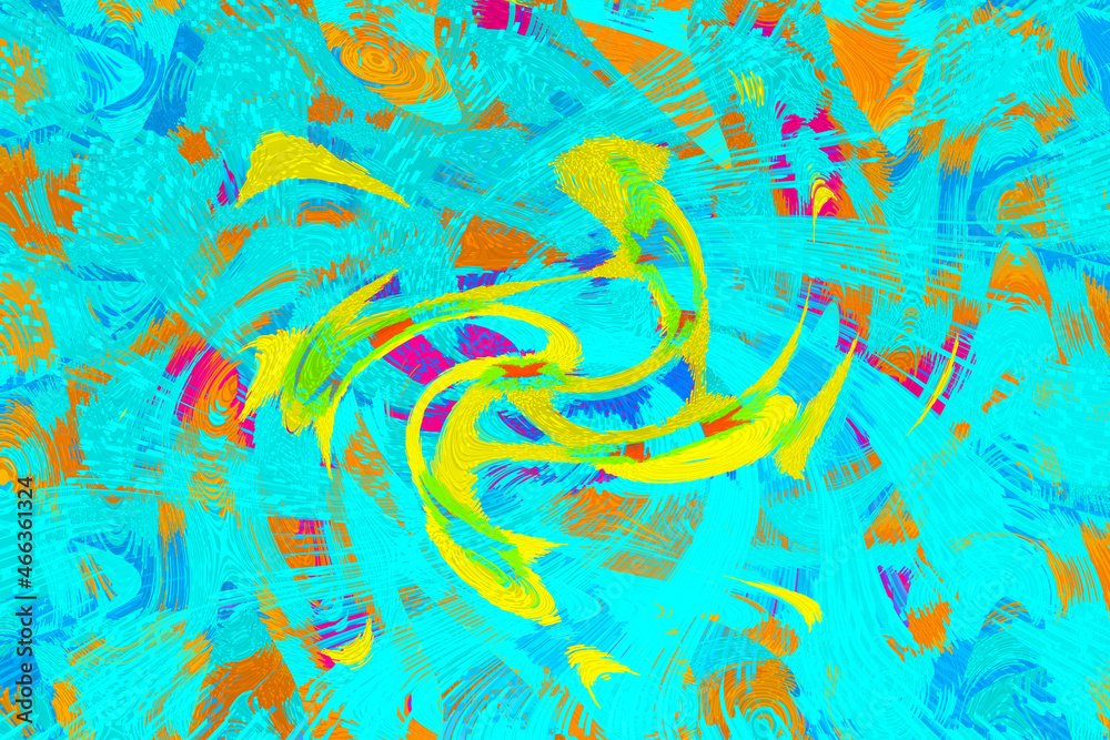 abstract colorful background with splashes of colour