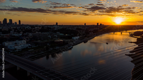 sunrise over the river © Karol.Rydz