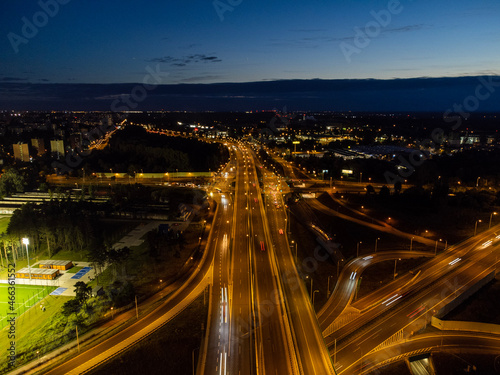 traffic on highway