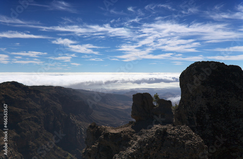 Gran Canaria, central montainous part of the island, Las Cumbres, ie The Summits 