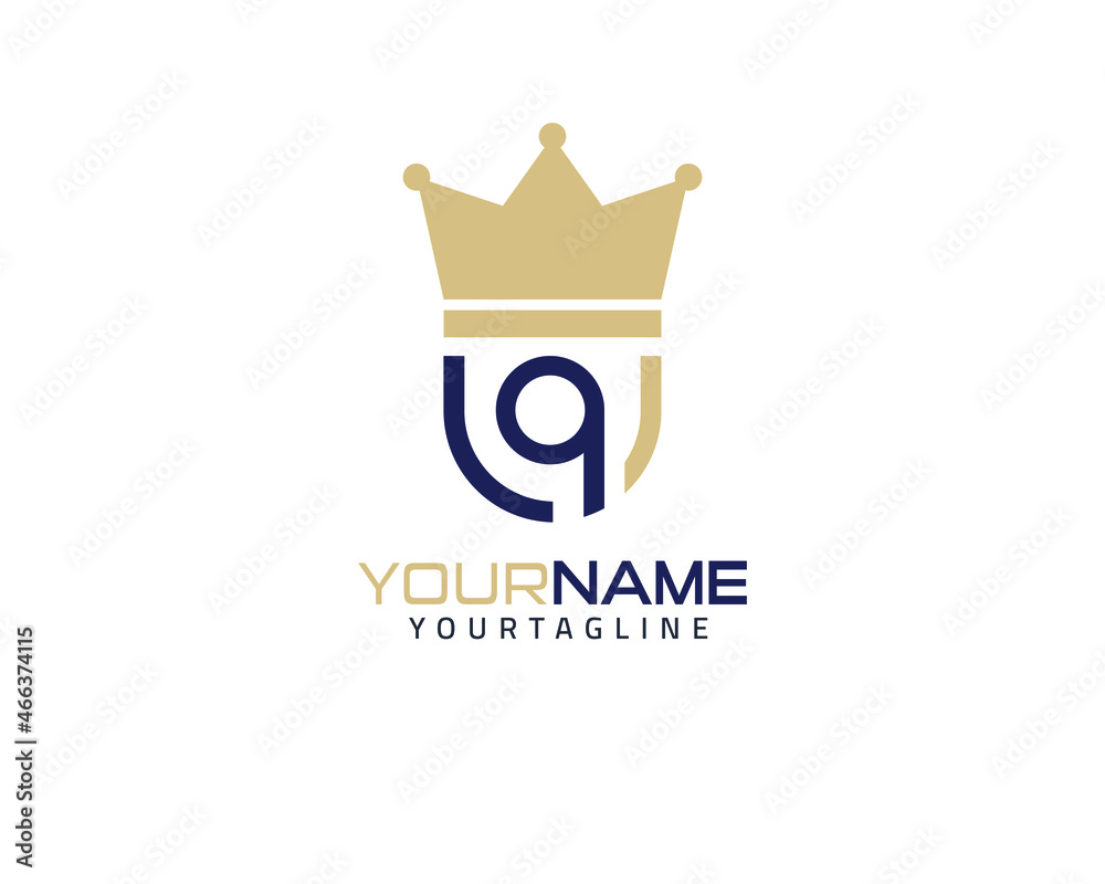 LQ Logo royal logo  fully customized
