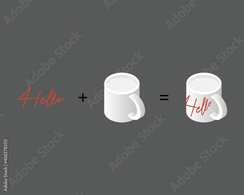 print on demand for custom mug to sell 