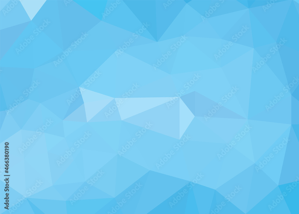 Low poly abstract blue background consisting of triangles. Vector art. Low poly abstract blue background consisting of triangles. Vector art.