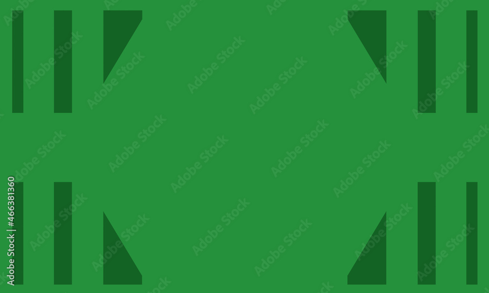 green background with boxes of various shapes green background with boxes of various shapes