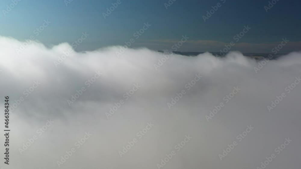 custom made wallpaper toronto digitalCinematic drone shot flying through the clouds