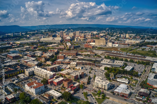 Aerial View of Downtown Chattanooga © Jacob