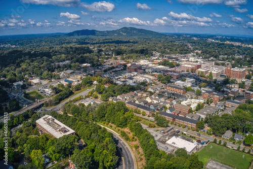 Fototapeta Naklejka Na Ścianę i Meble -  Aerial View of the Atlanta Suburb of Marietta, Georgia