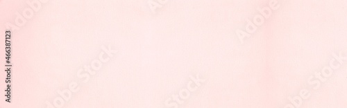 panorama of Pastel pink paper texture or paper background. Seamless paper for design. Close-up paper texture for background