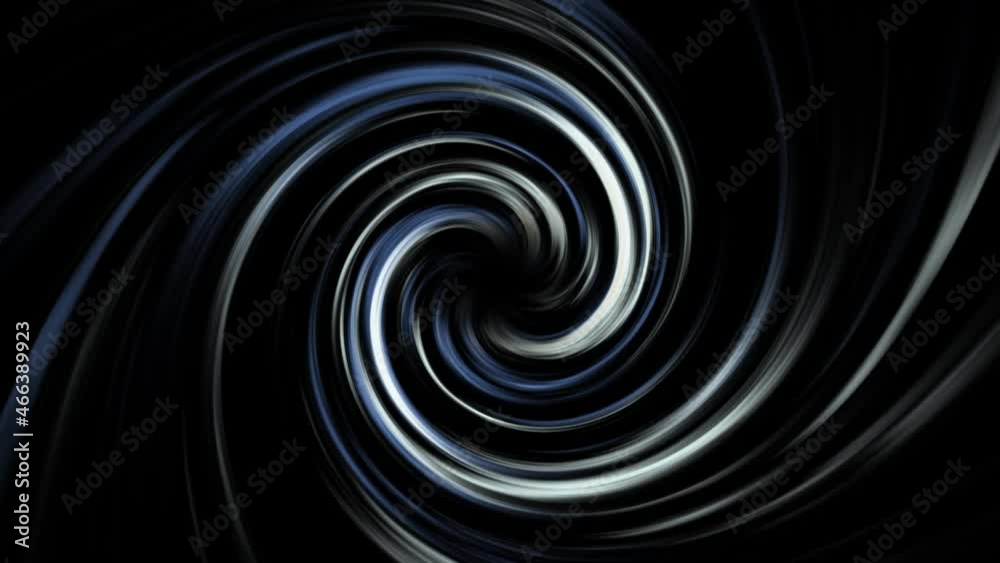 Dynamic Blue swirl effect 4k