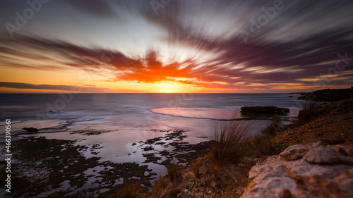 Beach Sunset Long Exposure © totomophotographs