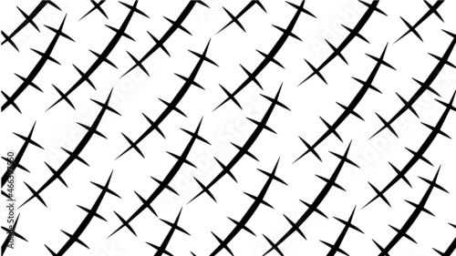 Scars seamless pattern