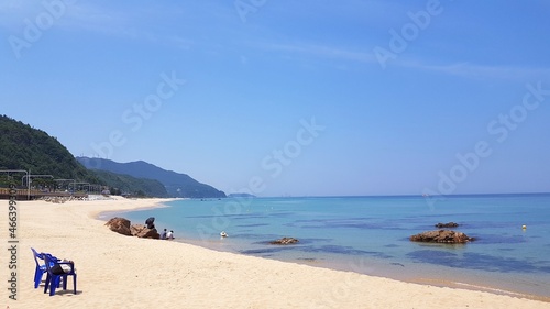 한국 해변 풍경
