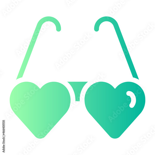 sunglasses gradient icon