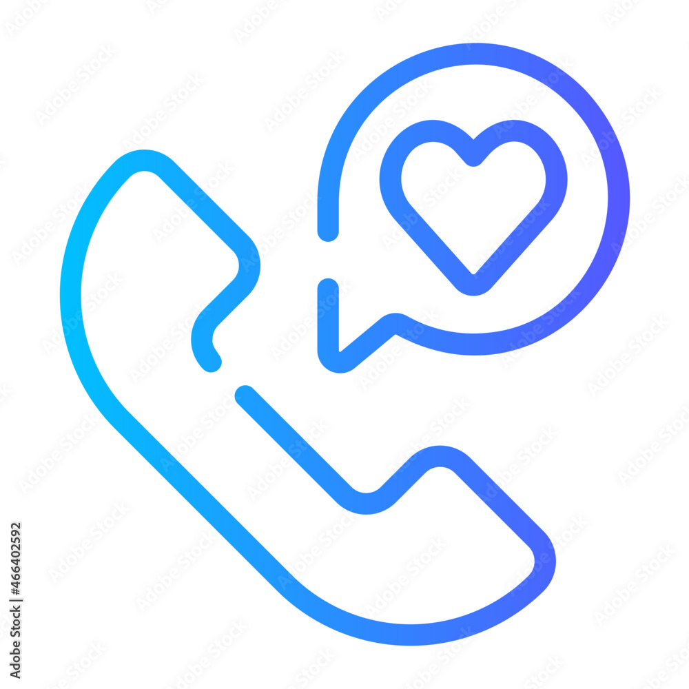 phone call gradient icon phone call gradient icon