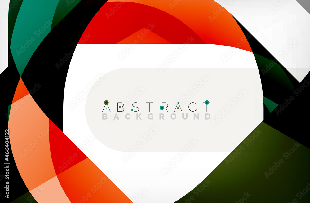 Abstract square shape with overlapping waves, minimal geometric background. Vector Illustration For Wallpaper, Banner, Background, Landing Page Abstract square shape with overlapping waves, minimal geometric background. Vector Illustration For Wallpaper, Banner, Background, Landing Page