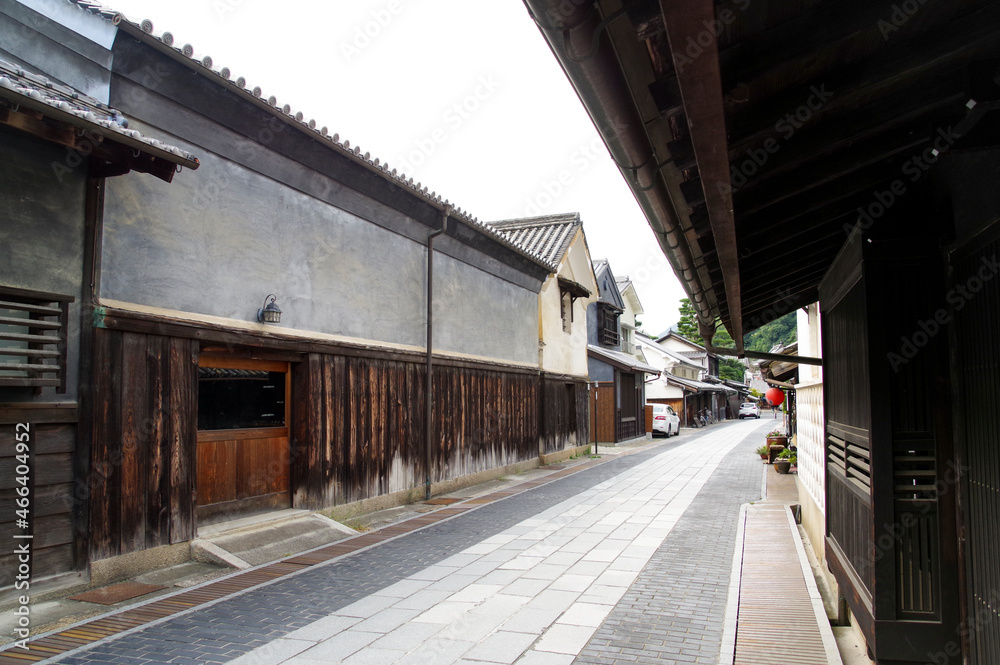 江戸時代の風情が残る竹原の町並み保存地区 江戸時代の風情が残る竹原の町並み保存地区