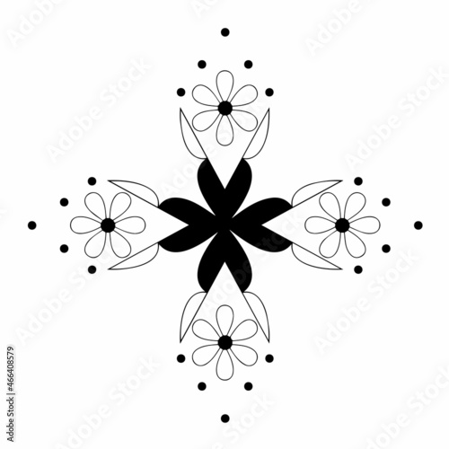 Patterned curls close-up on a white background. Fragments of vector graphics. Material for creating jewelry and seamless designs.