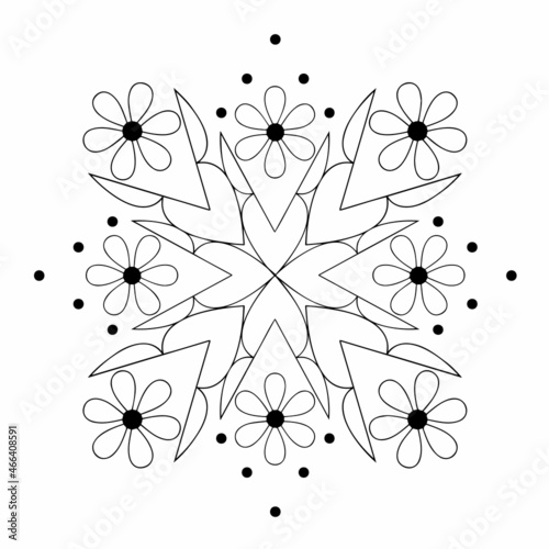 Patterned curls close-up on a white background. Fragments of vector graphics. Material for creating jewelry and seamless designs.