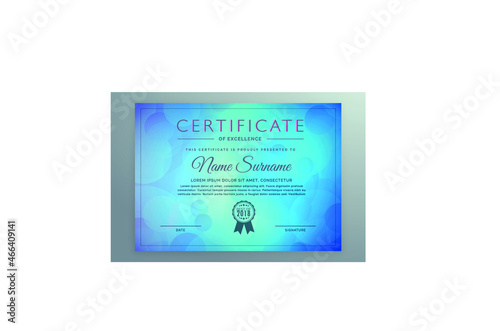 Wallpaper Mural modern polygonal certificate of appreciation design Torontodigital.ca