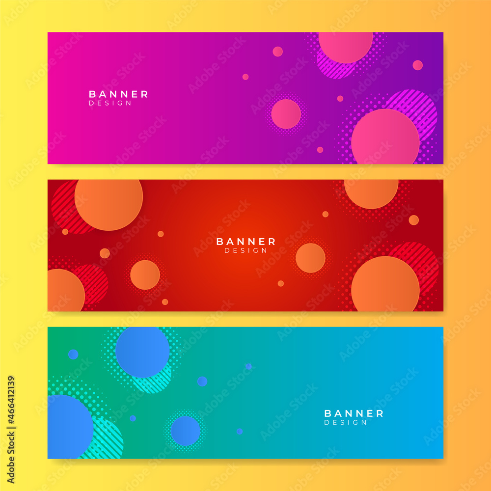 Colorful web banner with abstract geometric background. Collection of horizontal promotion banners with pastel gradient colors and abstract geometric backdrop. Header design. Vibrant coupon template. Colorful web banner with abstract geometric background. Collection of horizontal promotion banners with pastel gradient colors and abstract geometric backdrop. Header design. Vibrant coupon template.
