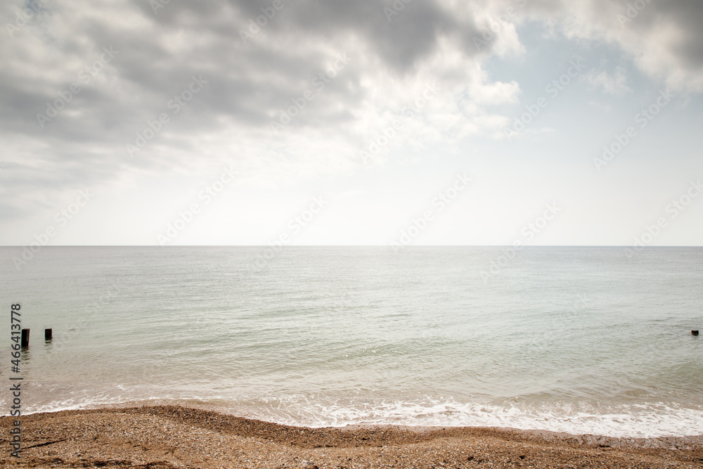 seascape of bognor regis of the south east coast of england