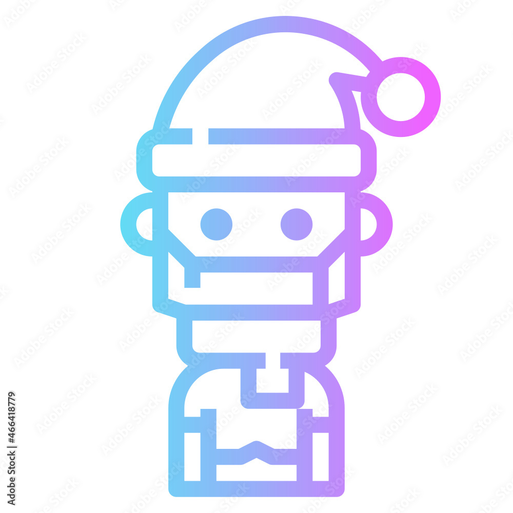 Fototapeta premium Mask line icon