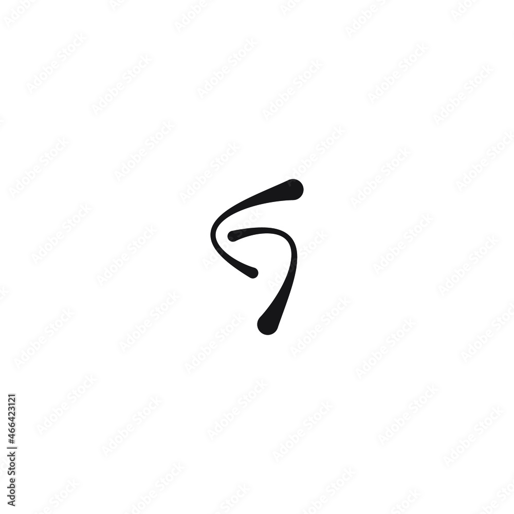 line latters isolated on white background, vector illustration