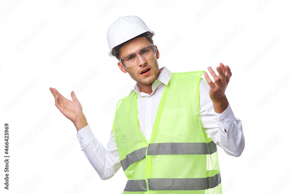engineer in working uniform protective clothing construction engineer in working uniform protective clothing construction