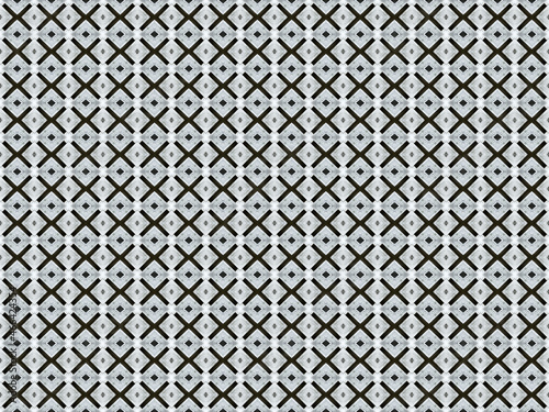 Endless Seamless Pattern Background with Geometrical Elements