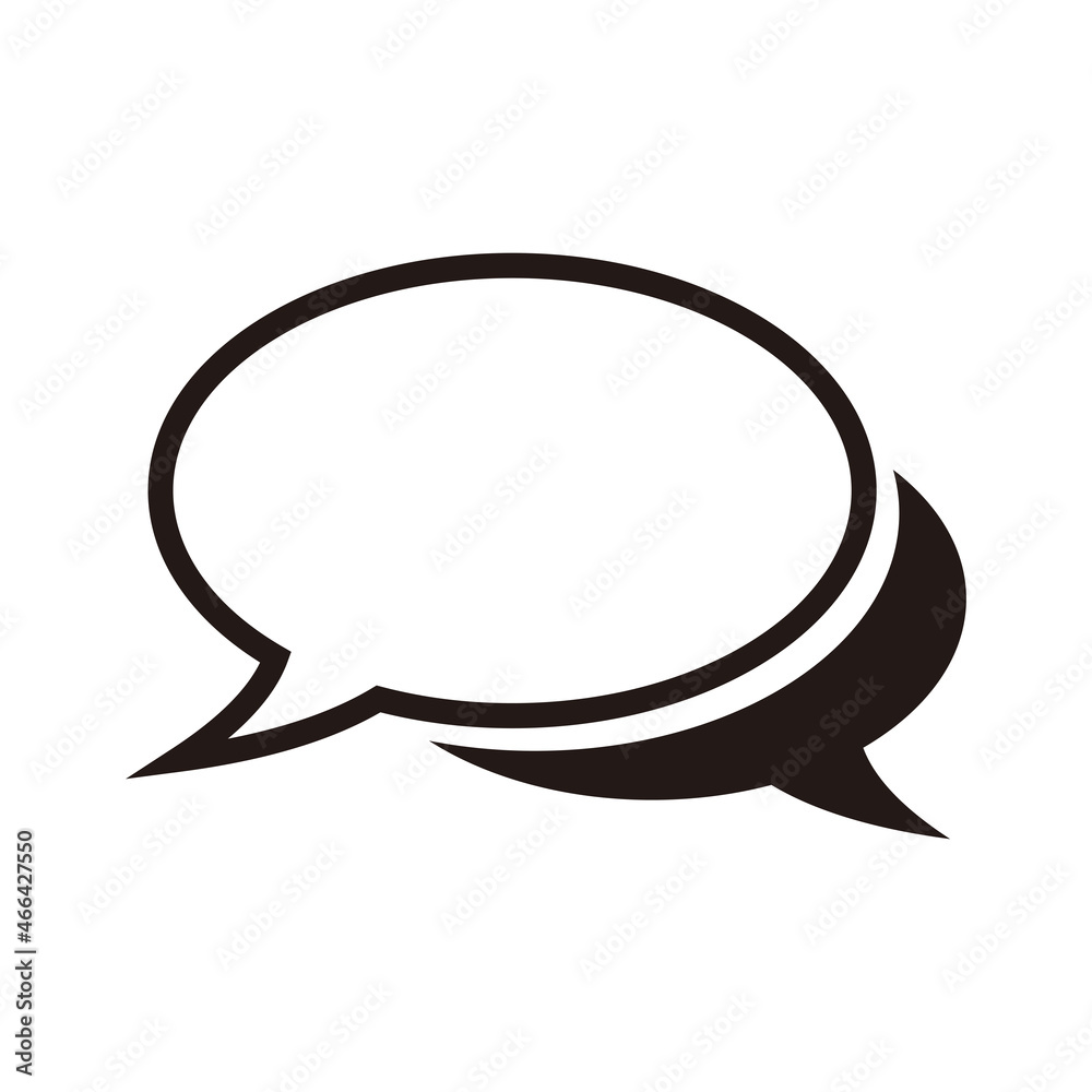 chat icon vector illustration sign chat icon vector illustration sign
