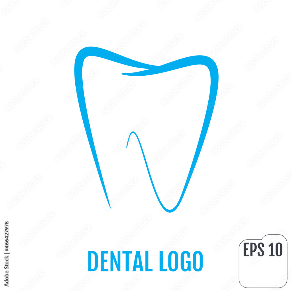 Dental logo. Dental clinic icon design. Tooth Dental logo. Dental clinic icon design. Tooth