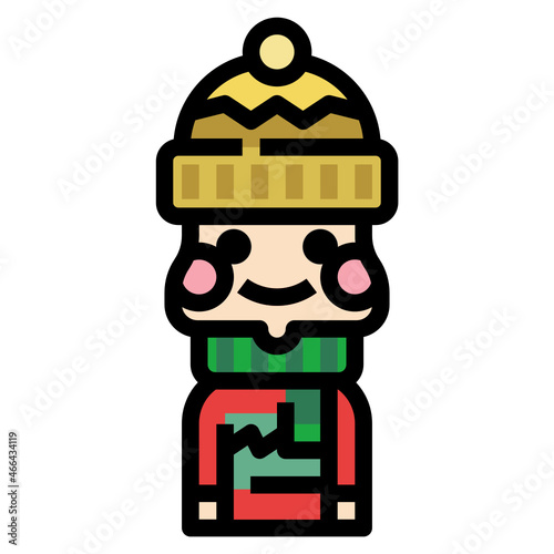 boy line icon