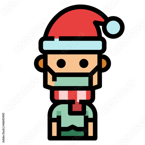 Mask line icon