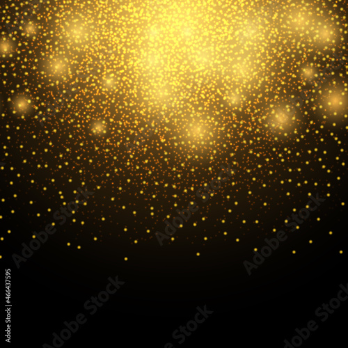 Christmas background of sparkling lights