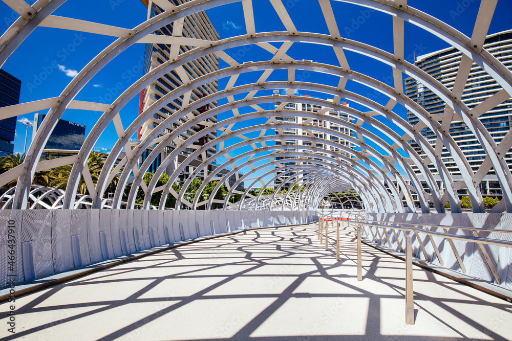 Fototapeta premium Webb Bridge in Melbourne Australia