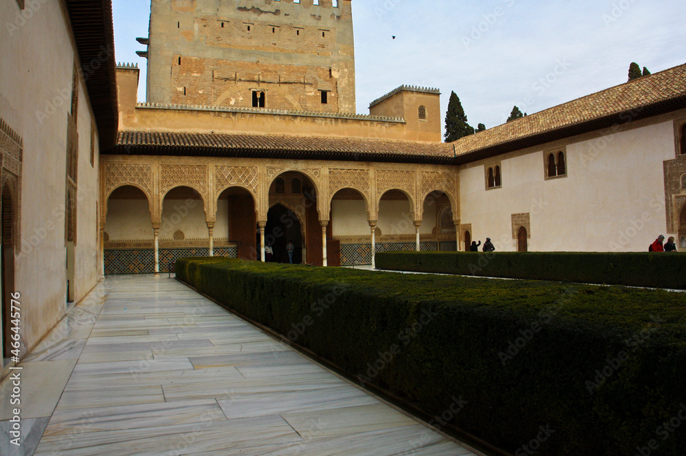 Fototapeta premium The Alhambra with its unique architecture
