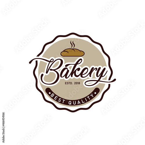 Vintage Retro Bakery Logo Badges And Labels design vector