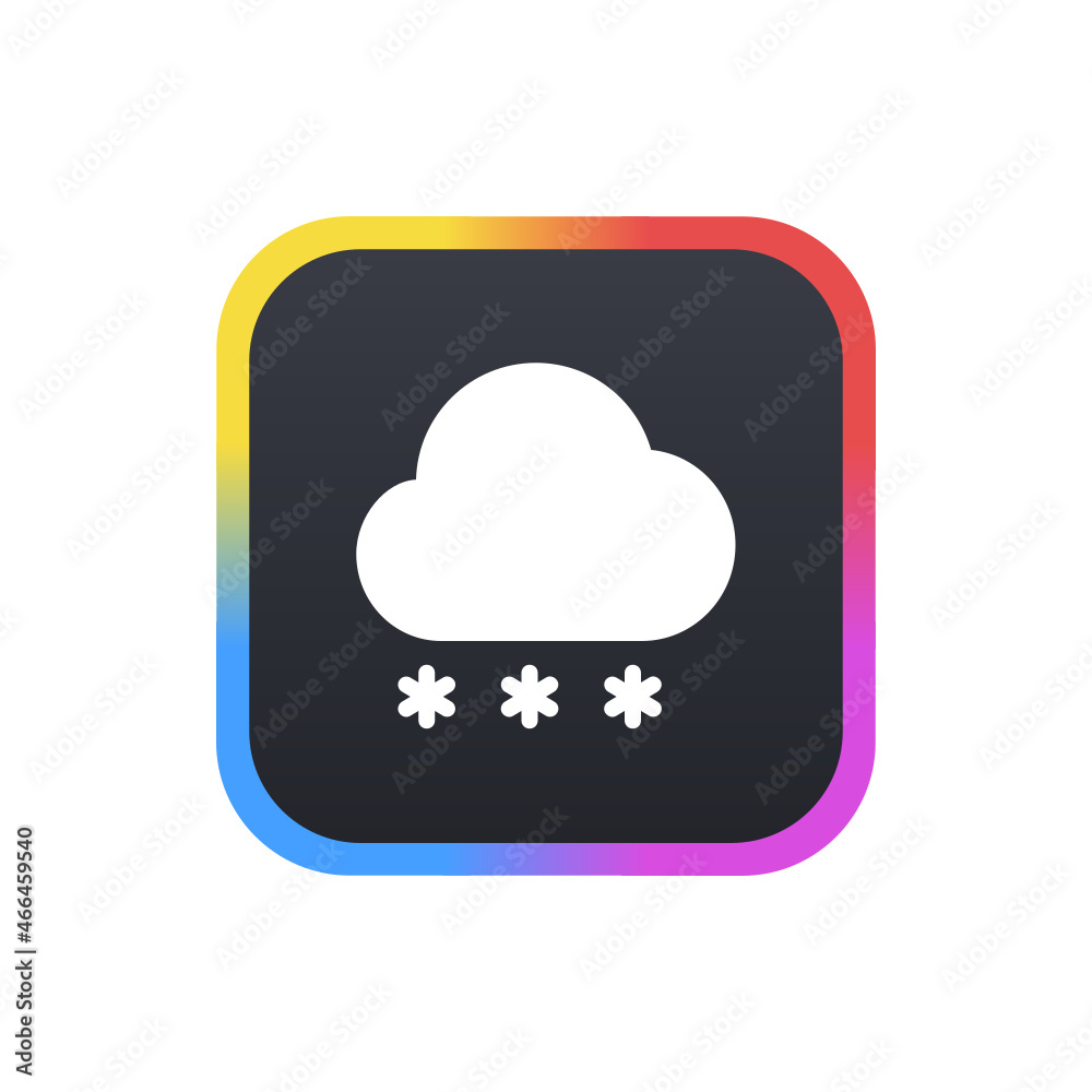 Snow - App Icon Button Snow - App Icon Button