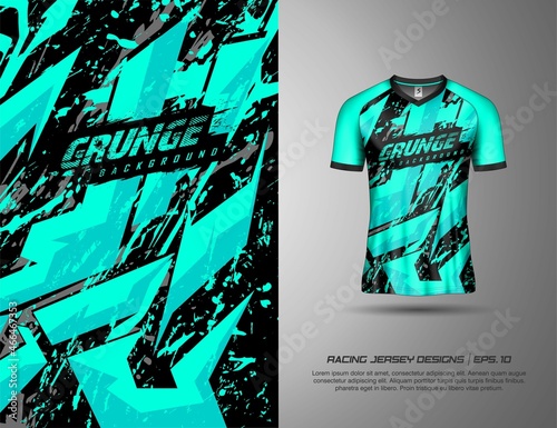Tshirt sport grunge background for extreme jersey team, racing, cycling, football, motocross, gaming, backdrop, wallpaper.