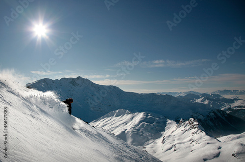 randonné ski alpinisme sommet freeski