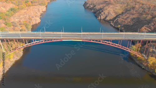 Wallpaper Mural Road bridge river dam industrial power line cityscape Torontodigital.ca