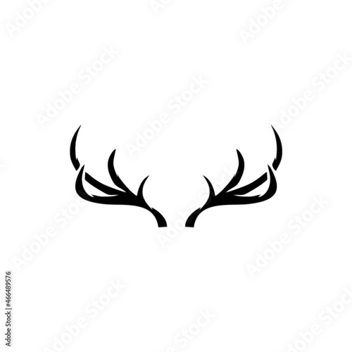 Deer horn logo design
