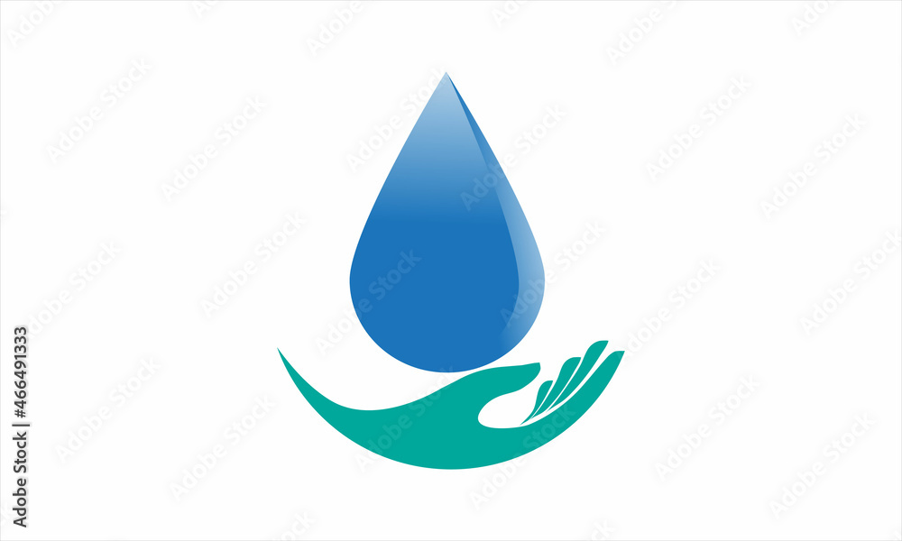 vector illustration of hands and water, save water logo
vector illustration of hands and water, save water logo
