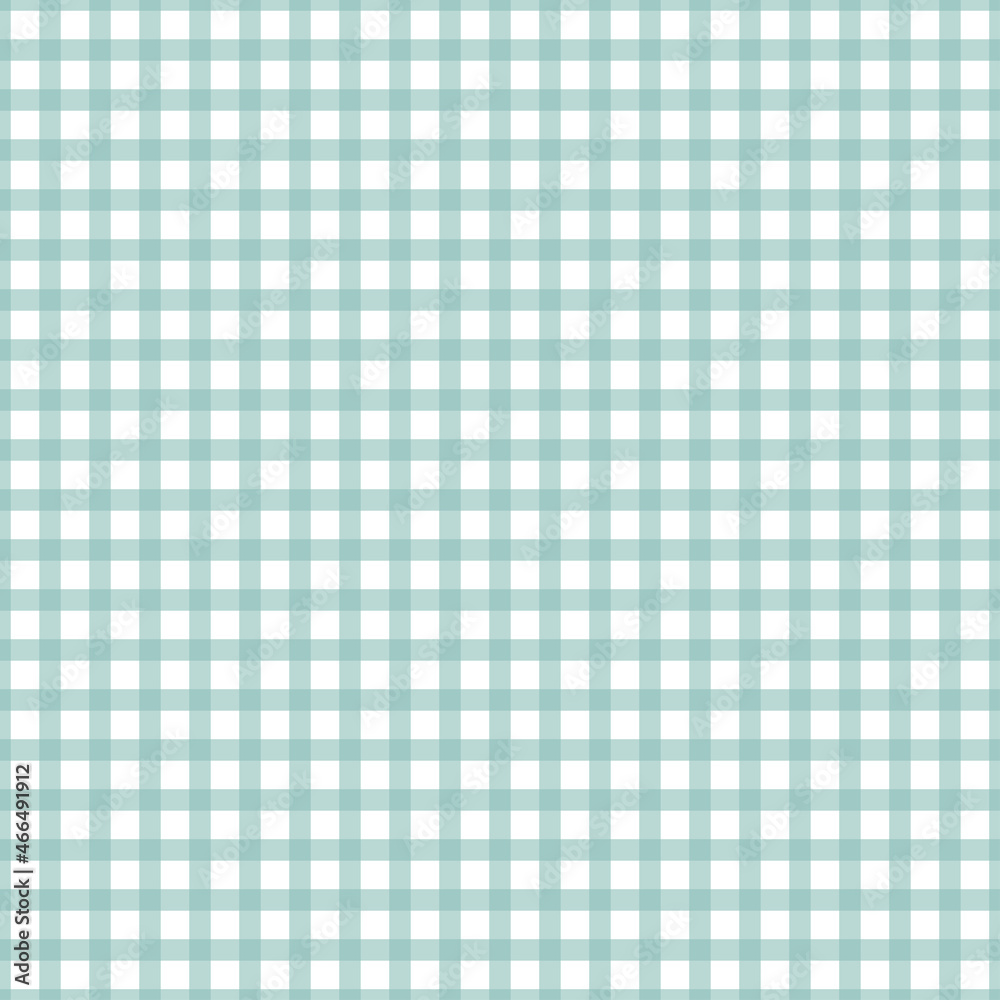 Seamless tartan pattern. Plaid repeat vector with white and blue Designs used for prints, gift wrapping, textiles, checkerboard backgrounds for tablecloths.
