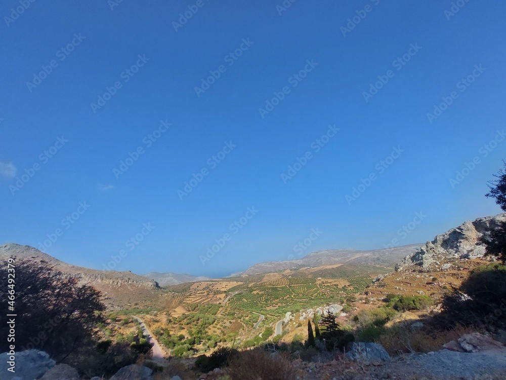 Mediterranean Landscape of Crete 