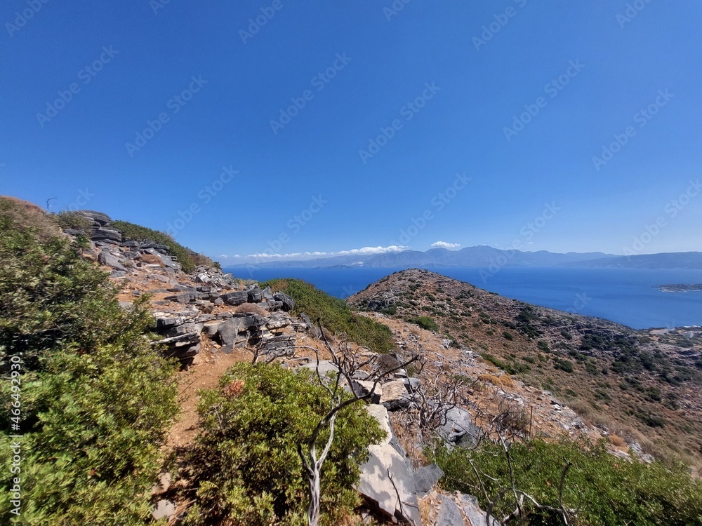 Landsape of the Island of Crete